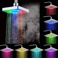 http://ineedaclean.com Color Changing Bathroom Faucets Head Shower Bathroom Shop Bathroom Faucets bfb47e15afae94dd255571: 3 Colors|7 Colors  I Need A Clean http://ineedaclean.com/the-clean-store/color-changing-bathroom-faucets-head-shower/