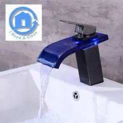 http://ineedaclean.com Bathroom Waterfall Faucet LED Tap Bathroom Shop Bathroom Faucets Top Rated Faucets cb5feb1b7314637725a2e7: Chrome|Nickel|ORB  I Need A Clean http://ineedaclean.com/the-clean-store/bathroom-waterfall-faucet-led-tap/