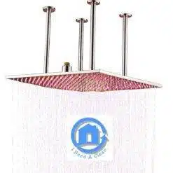 http://ineedaclean.com Chrome 20-Inch LED Shower Head Bathroom Shop Bathroom Faucets Top Rated Faucets  I Need A Clean http://ineedaclean.com/the-clean-store/chrome-20-inch-led-shower-head/