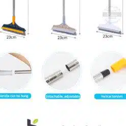http://ineedaclean.com All-In-1: ‘Speedy Broom’ | Hard Scrape & Soft Scrub Squeegee Broom New Arrivals Home Appliances Accessories for Home Appliances Uncategorized cb5feb1b7314637725a2e7: Light Yellow|Yellow|white  I Need A Clean http://ineedaclean.com/the-clean-store/all-in-1-speedy-broom-hard-scrape-soft-scrub-squeegee-broom/