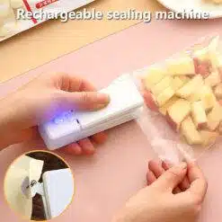 http://ineedaclean.com Mini Bag Sealer with Cutter | USB New Arrivals Accessories for Home Appliances Kitchen Shop Kitchen Tools Uncategorized cb5feb1b7314637725a2e7: Black-USB Chargable|Grey-USB Chargable|Pink-USB Chargable|White-USB Chargable  I Need A Clean http://ineedaclean.com/the-clean-store/mini-bag-sealer-with-cutter-usb/