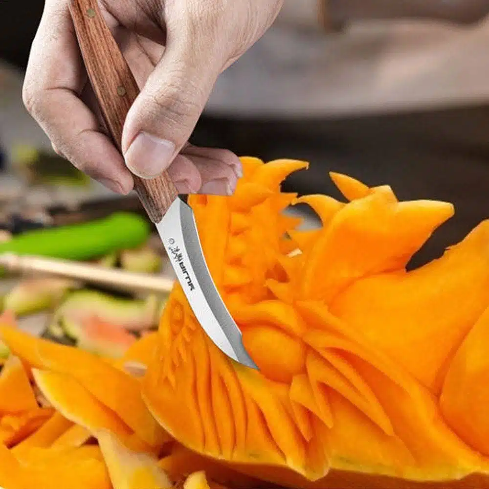 3pcs Sharp Food And Fruit Carving Knife Set
