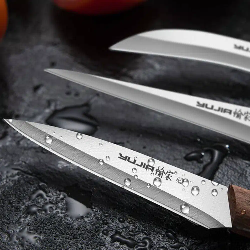 3pcs Sharp Food And Fruit Carving Knife Set
